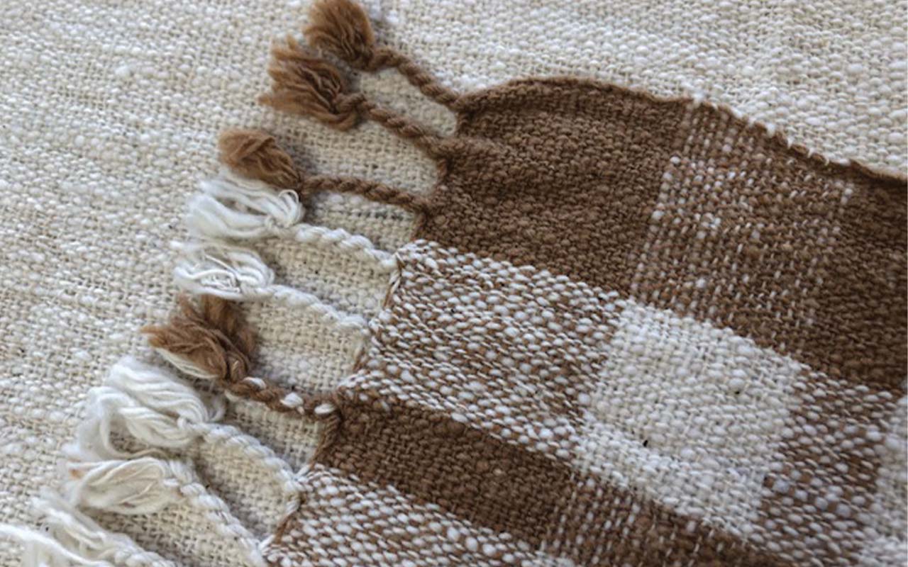 Twine Hand Loomed Bath Towel - Brown