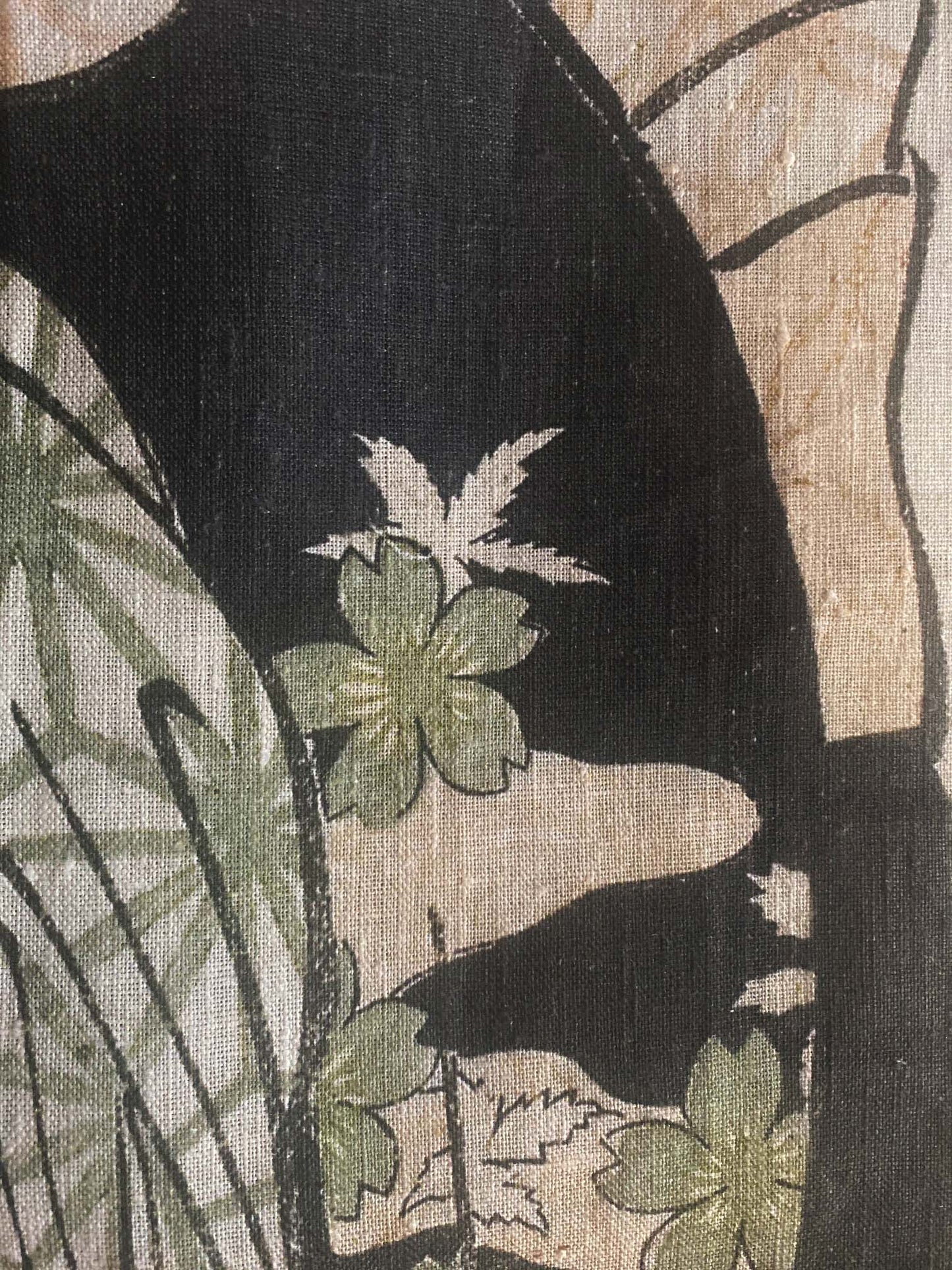 Woodblock Takigawa Wall Hanging