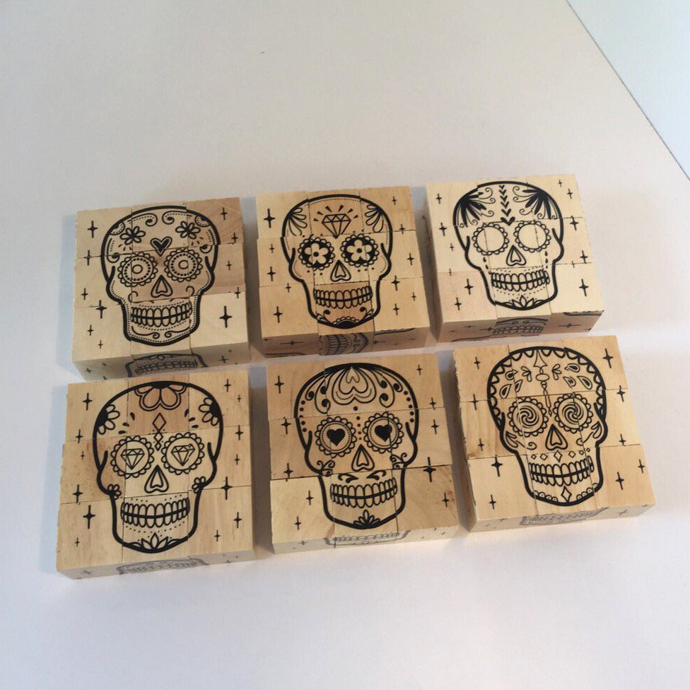 shuffle'n sugar skulls