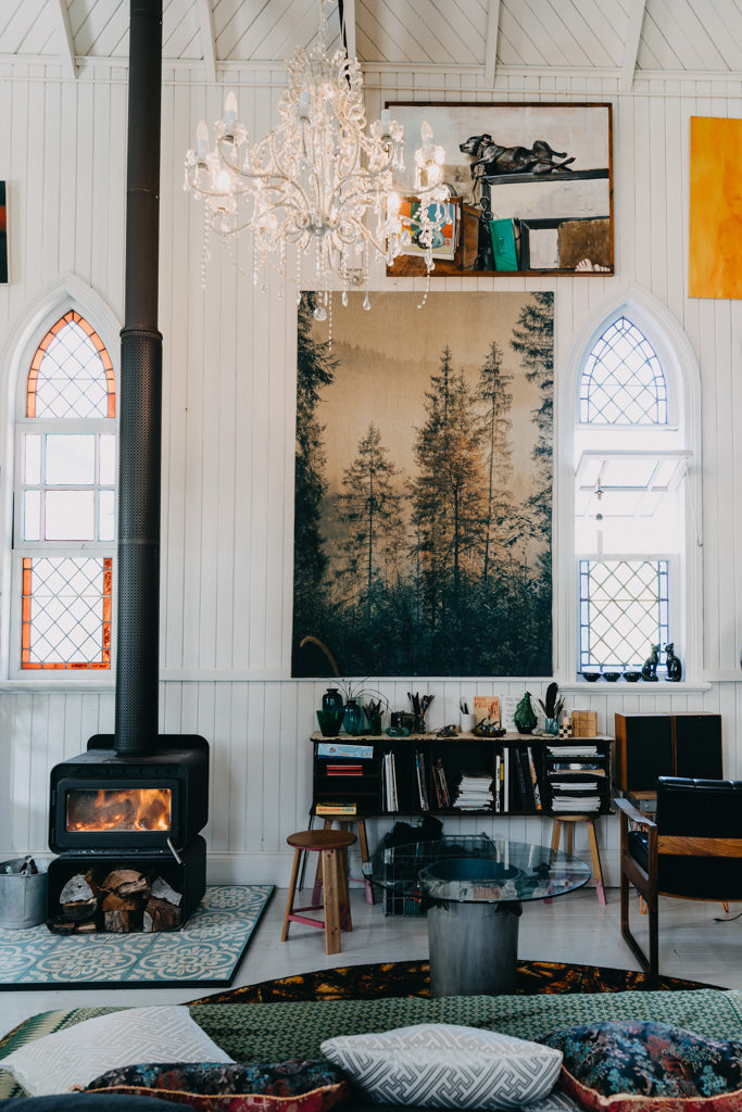 SoulScape Vintage Forest Wall Hanging