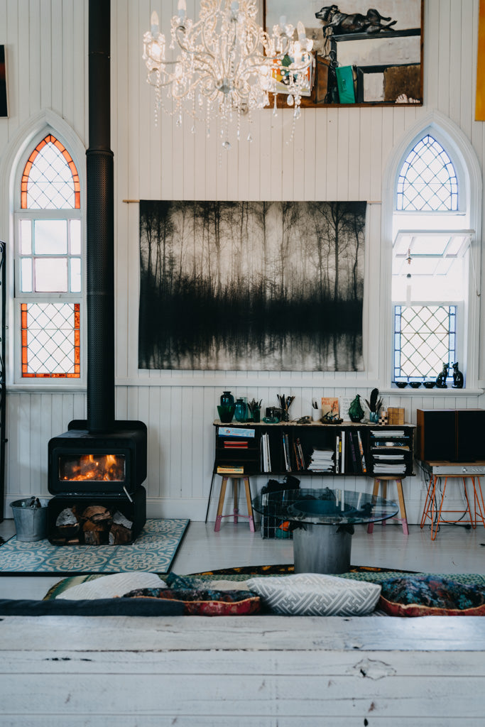 SoulScape Woodland Monochrome Wall Hanging