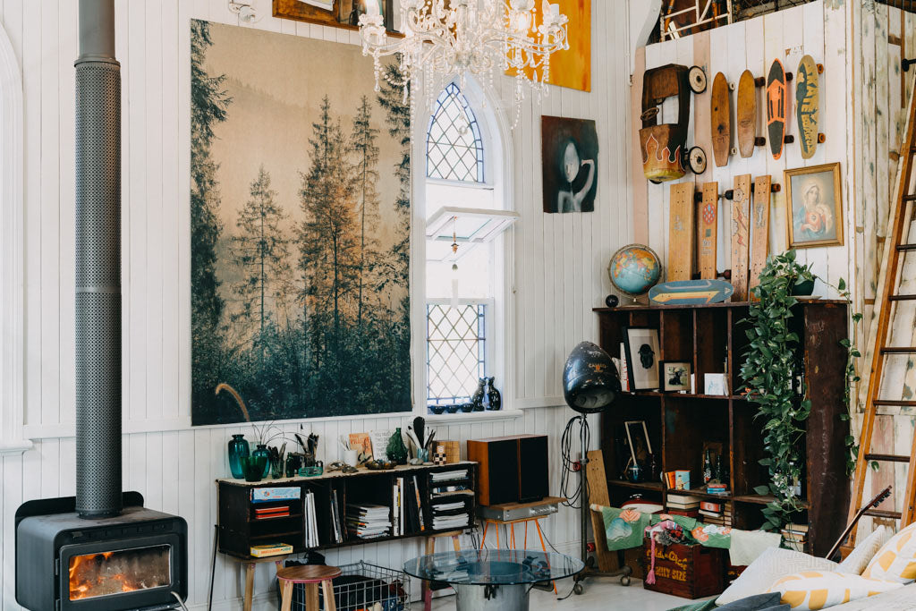 SoulScape Vintage Forest Wall Hanging