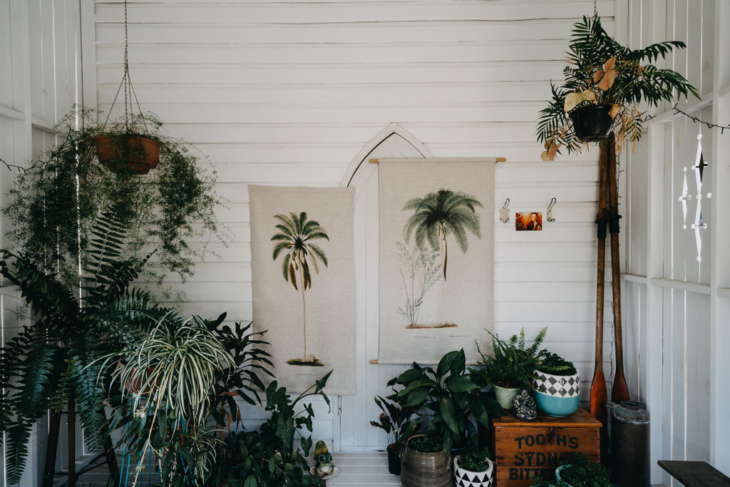 Botanical Palm & Fern Wall Hanging