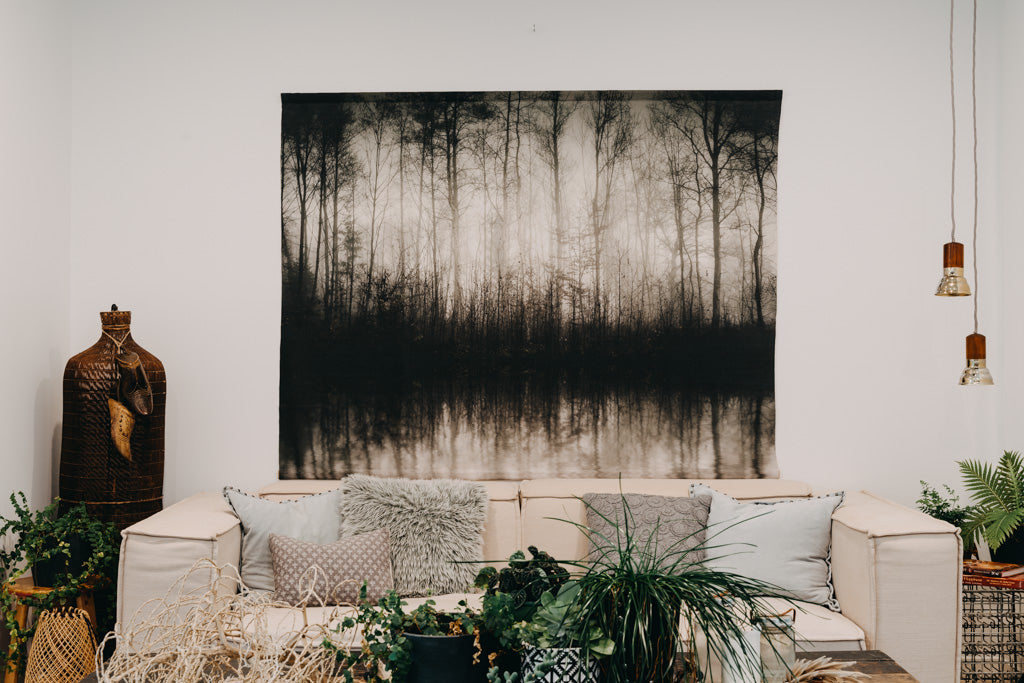 SoulScape Woodland Monochrome Wall Hanging