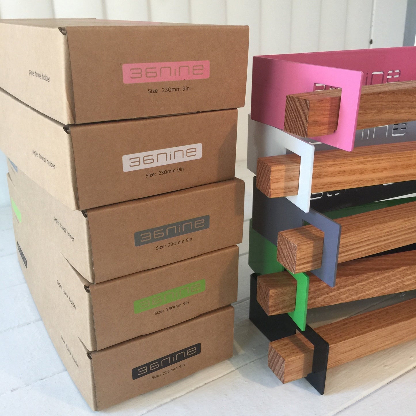 Toilet Roll Holder - Black