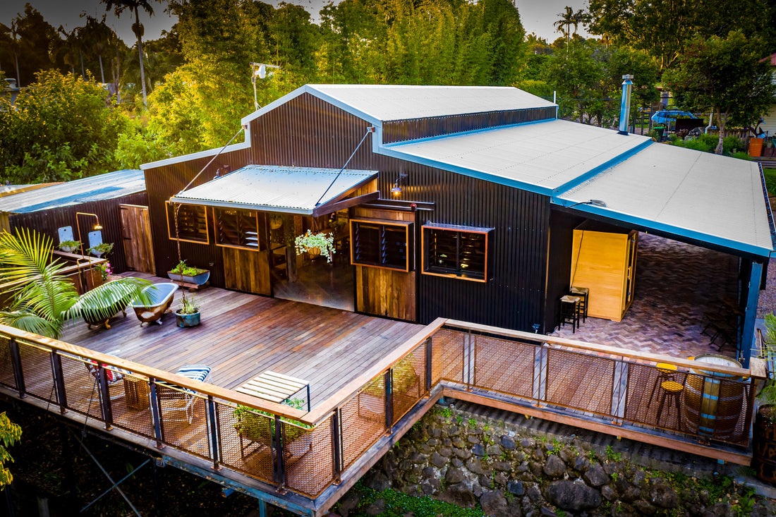 house build: the bangalow barn